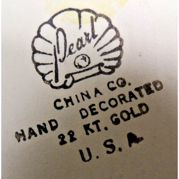 Vintage Swan Planter Hand Painted 22 Kt Gold Pearl China Co Flower Designs - Picture 6 of 6